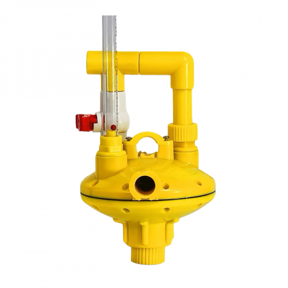 Farm Pressure Regulator Yellow U-Shaped Tube