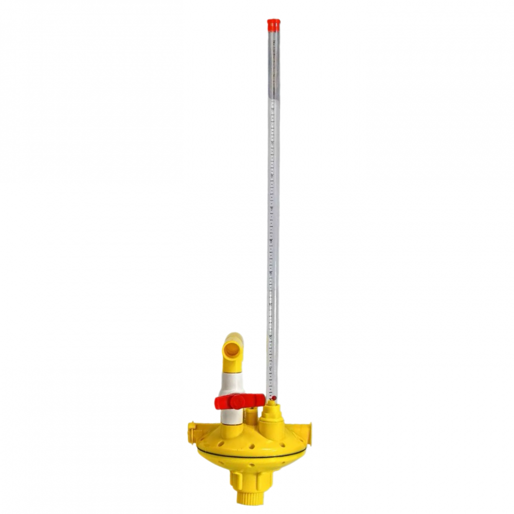 Farm Pressure Regulator Yellow Water Level Gauge