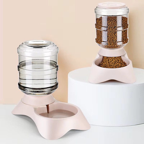 Pet Water and Food Bowl Two-Piece Set
