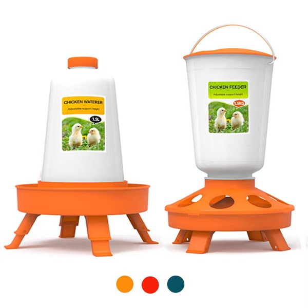 Chick Feeder Waterer Orange Base