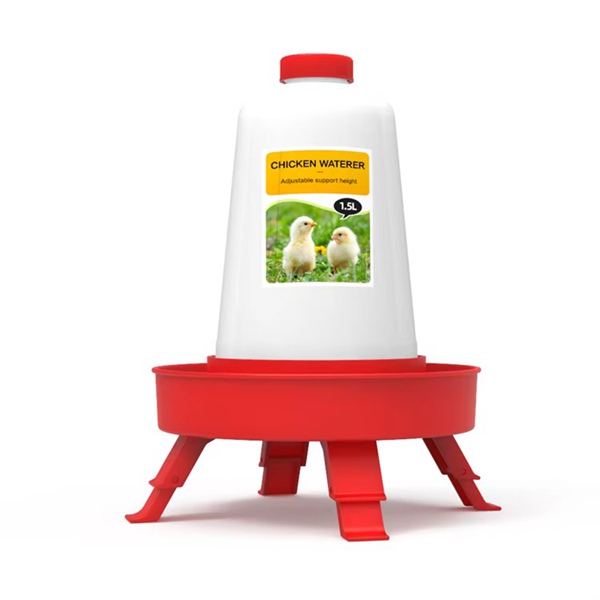 Chick Waterer Red Base 1.5L