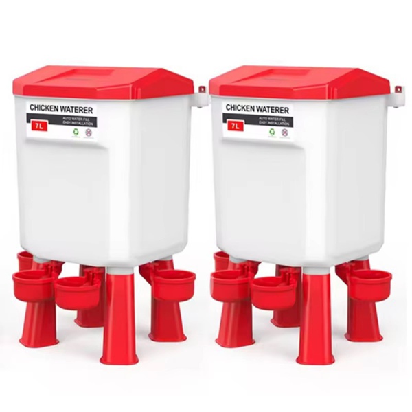 Chicken Drinker 7L Double Barrel