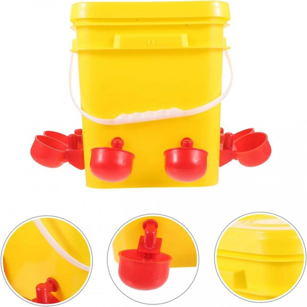 Chicken Drinker Yellow Barrel