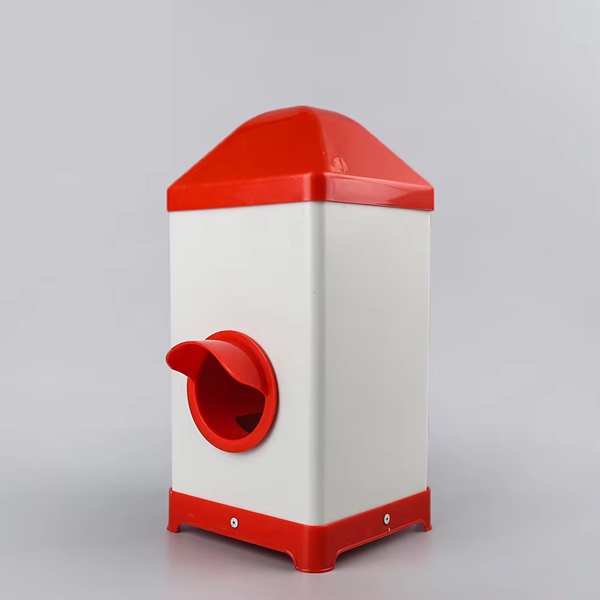 Duck Goose Chicken Feeder Red