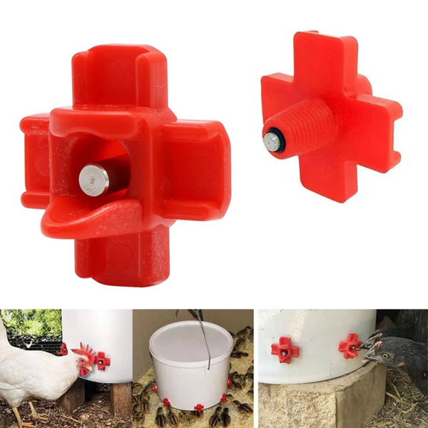 Nipple Drinker for Three Chickens