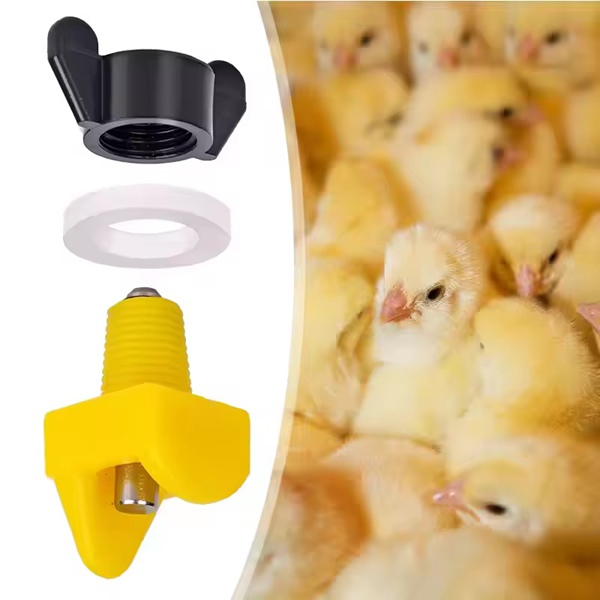 Nipple Drinker Yellow for Chickens
