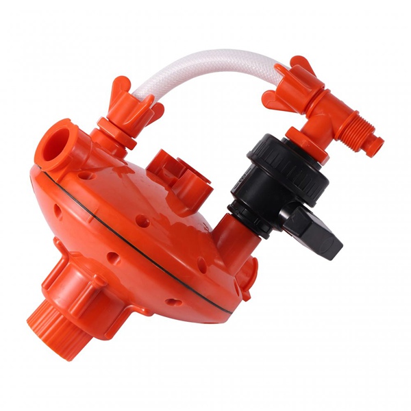 Farm Pressure Regulator Orange Quick Connector