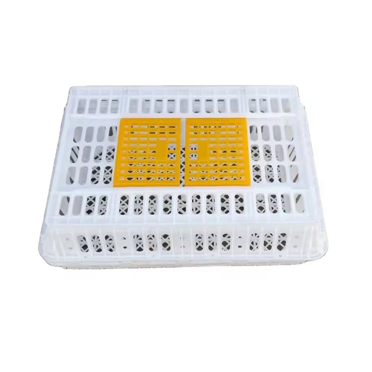 White Transfer Crate with Lid